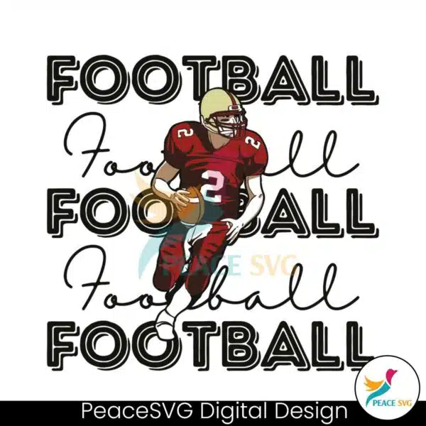 retro-football-fan-super-bowl-svg