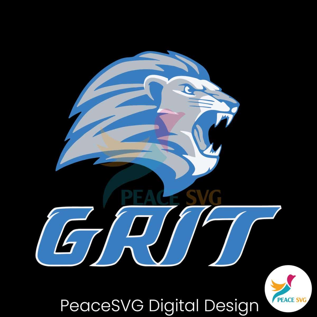 retro-lion-mascot-roar-grit-svg