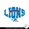 football-nfl-lions-est-1934-svg