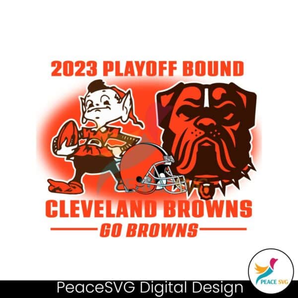 cleveland-browns-go-browns-2023-playoff-bound-svg