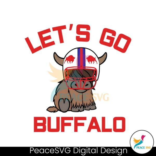 lets-go-buffalo-nfl-highland-cow-football-png