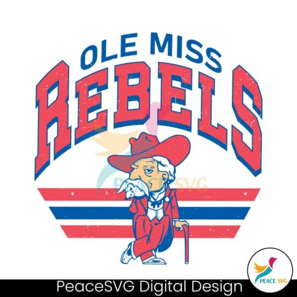 retro-ole-miss-rebels-svg-digital-download
