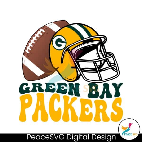green-bay-packers-helmet-football-svg-digital-download