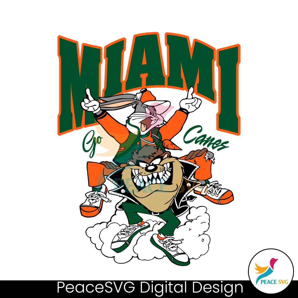 funny-looney-tunes-miami-go-canes-svg