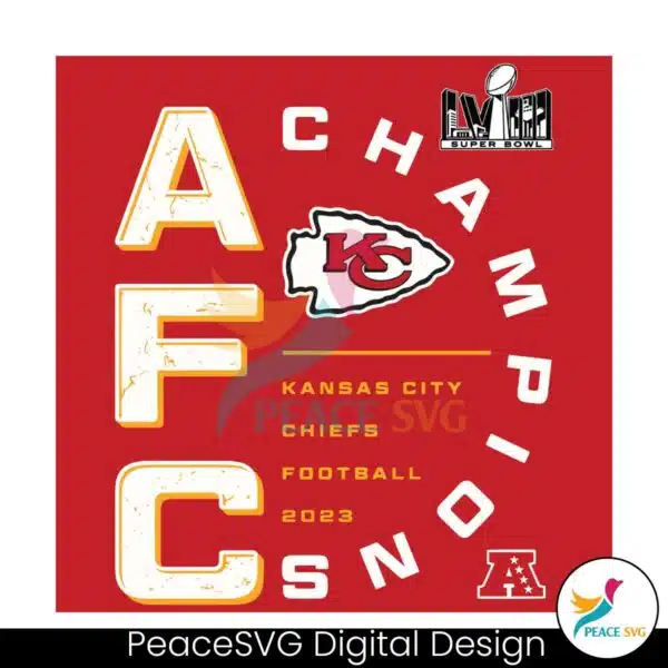 afc-champions-kansas-city-chiefs-football-2023-svg