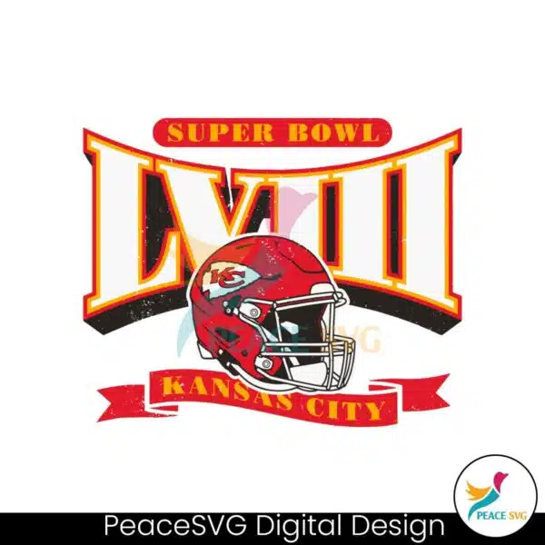 super-bowl-lviii-kansas-city-chiefs-helmet-svg