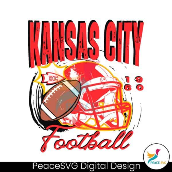 kansas-city-football-1960-helmet-svg