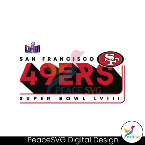 san-francisco-49ers-super-bowl-lviii-svg