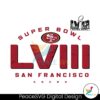 super-bowl-lviii-san-francisco-49ers-svg