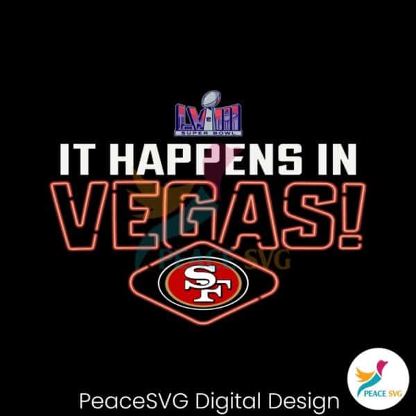 it-happens-in-vegas-49ers-super-bowl-lviii-svg