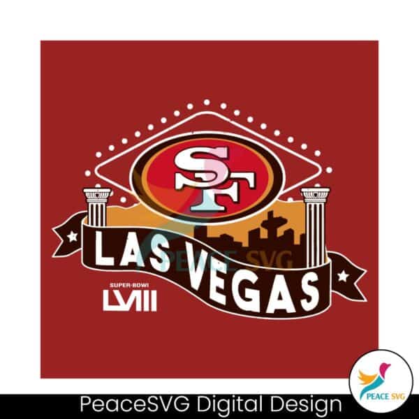 49ers-football-las-vegas-super-bowl-lviii-svg