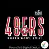 san-francisco-49ers-super-bowl-lviii-cheer-section-svg