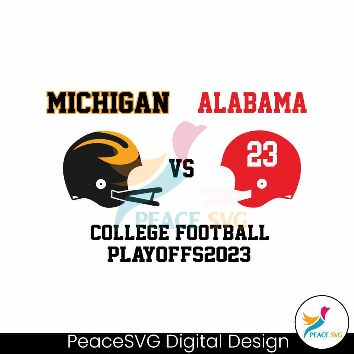 michigan-vs-alabama-college-football-svg
