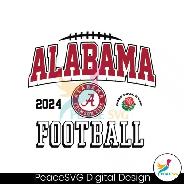 alabama-crimson-tide-football-rose-bowl-svg