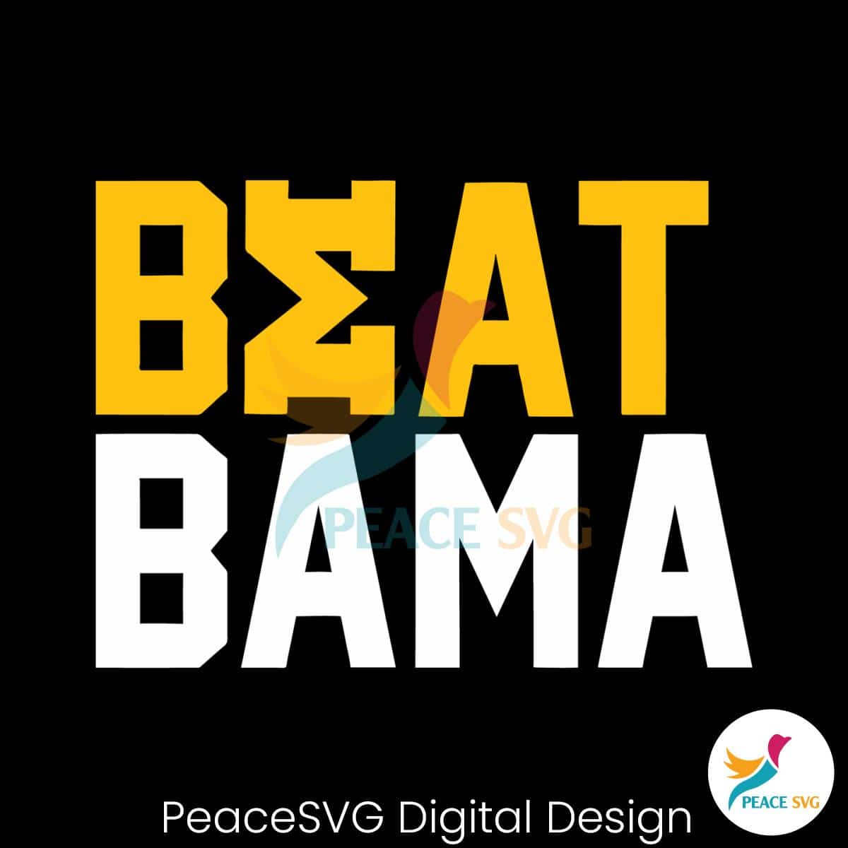 Michigan Wolverines Beat Bama SVG » PeaceSVG