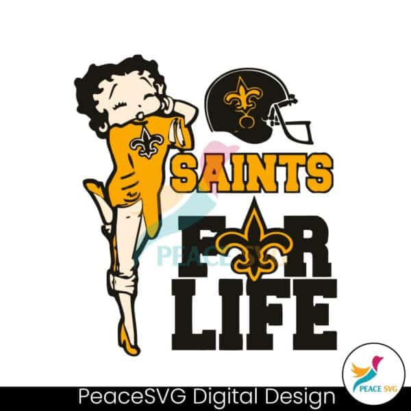 retro-saints-for-life-betty-boop-football-svg