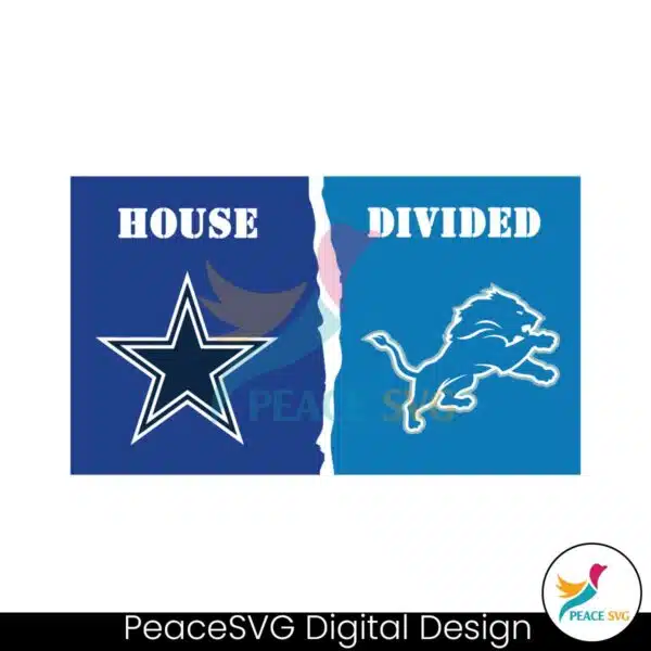 dallas-cowboys-vs-detroit-lions-house-divided-svg