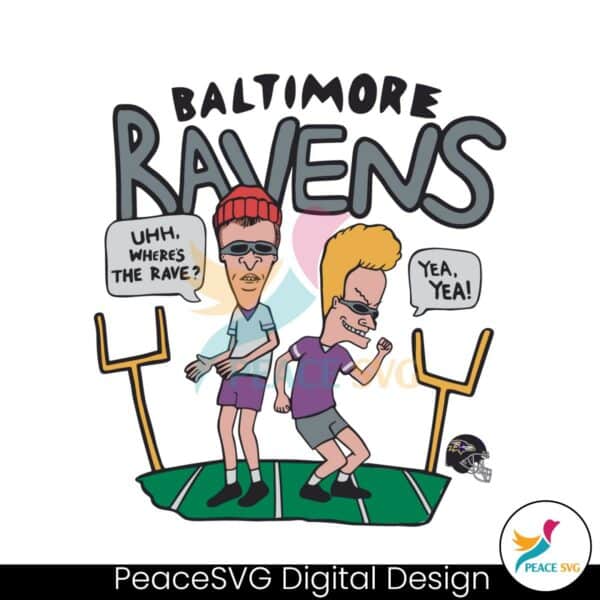 beavis-and-butt-head-baltimore-ravens-svg