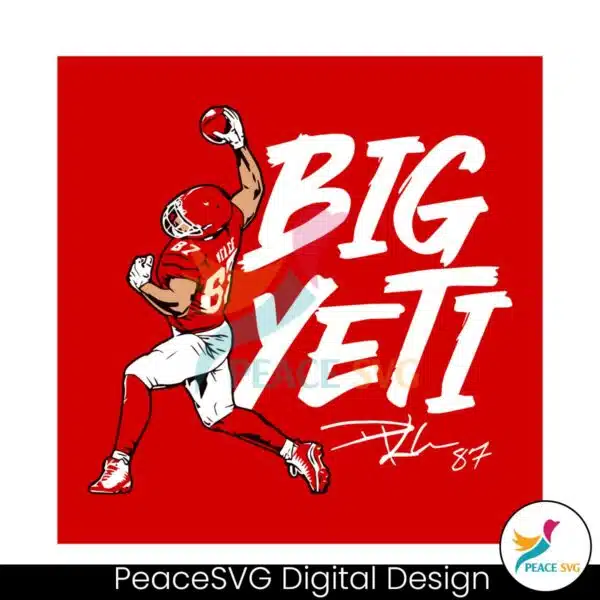 big-yeti-travis-kelce-kansas-city-chiefs-svg