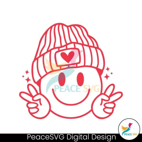 valentines-day-retro-smiley-face-svg