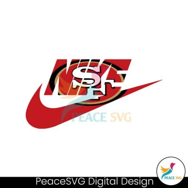 san-francisco-49ers-nike-logo-svg