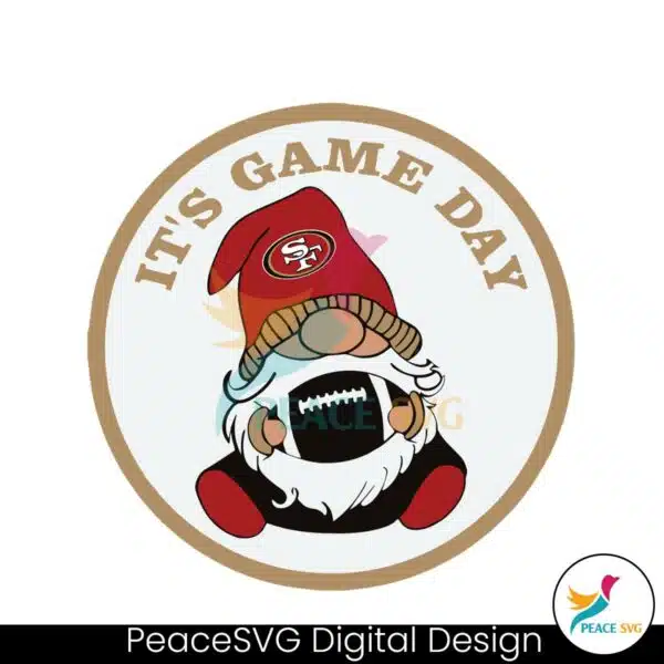 its-game-day-gnome-san-francisco-49ers-svg