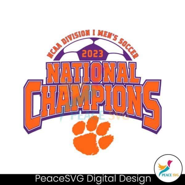 ncaa-soccer-national-champions-clemson-tigers-svg