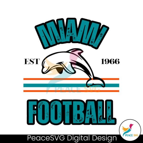 vinatge-miami-football-est-1966-svg