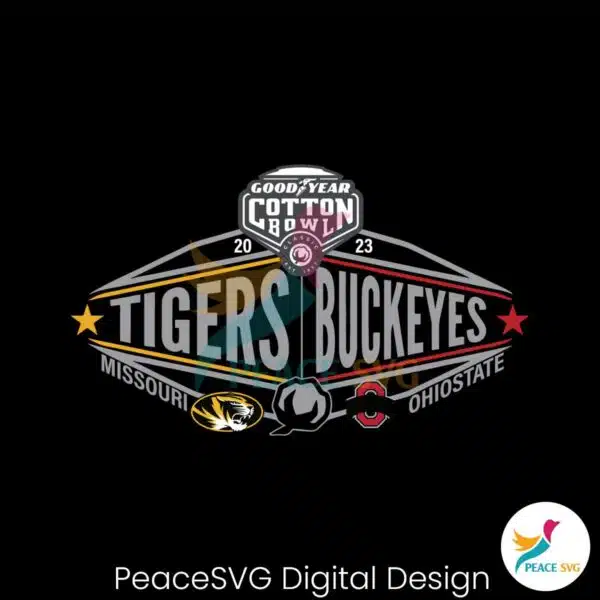 cotton-bowl-tigers-vs-buckeyes-football-svg