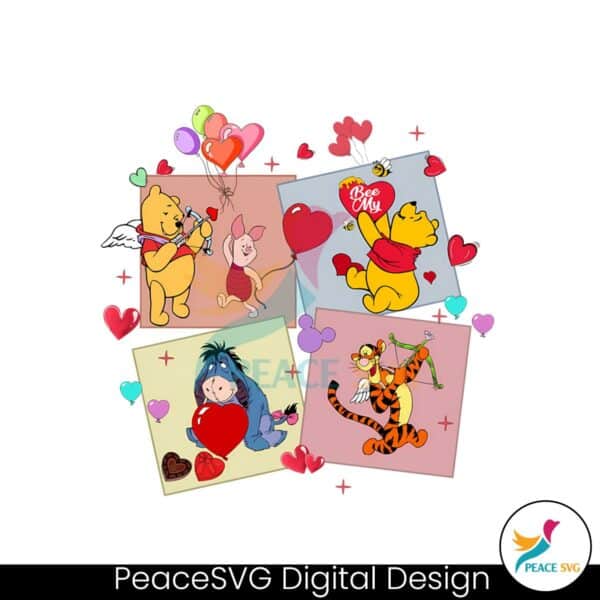 cute-winnie-the-pooh-friends-valentine-png