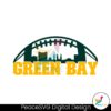 green-bay-football-skyline-svg-digital-download