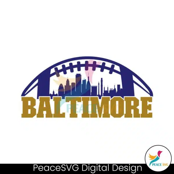 baltimore-football-skyline-svg-digital-download