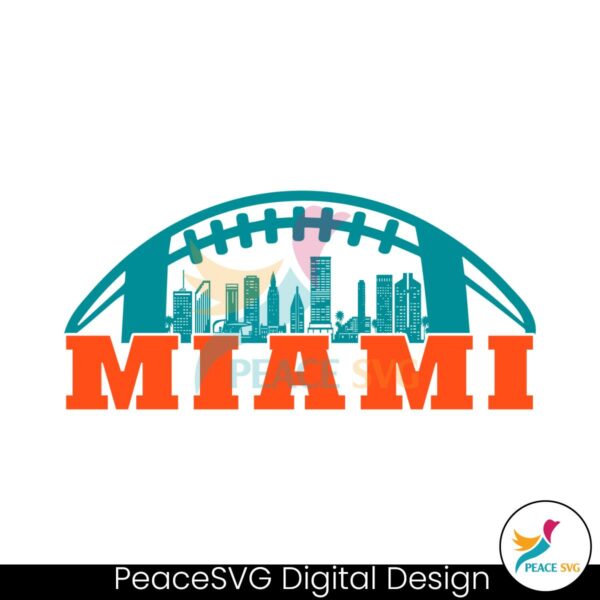 miami-football-skyline-svg-digital-download