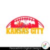 kansas-city-football-skyline-svg-digital-download