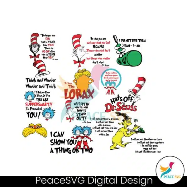 bundle-dr-seuss-quotes-svg