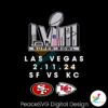 sf-49ers-vs-kc-chiefs-super-bowl-lviii-las-vegas-svg