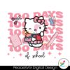hello-kitty-100-days-of-school-svg