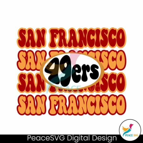 retro-san-fransico-49ers-football-svg