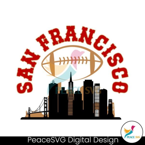 san-francisco-football-skyline-svg