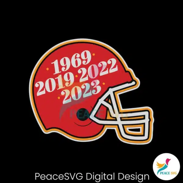 the-four-glory-years-kansas-city-helmet-svg