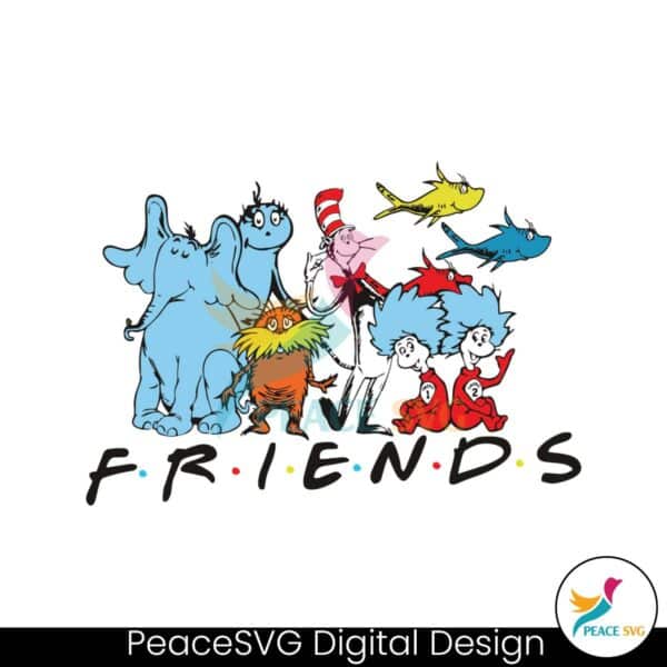 dr-seuss-friends-the-cat-in-the-hat-svg