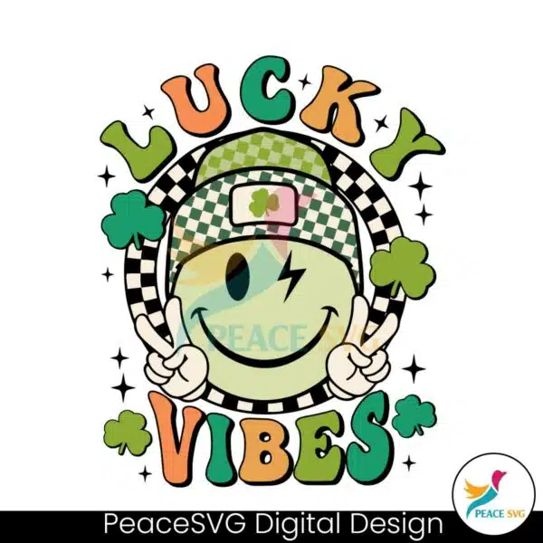 lucky-vibes-smiley-face-shamrock-svg