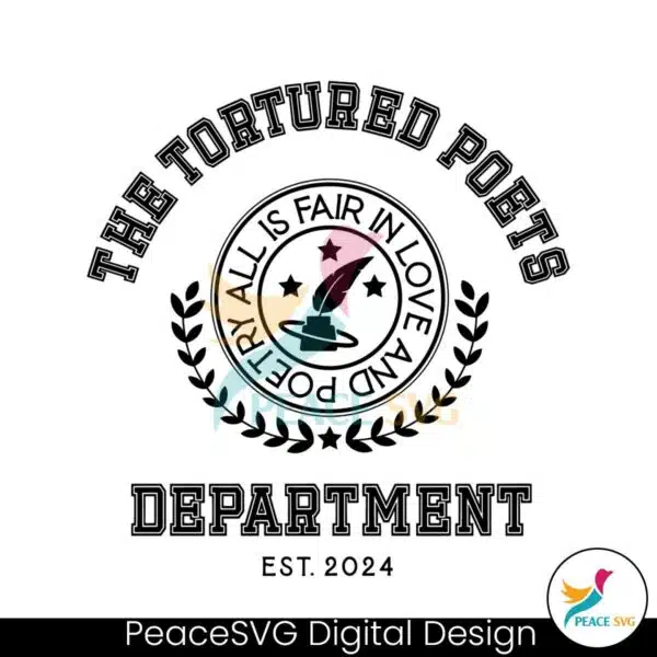 retro-tortured-poets-department-album-est-2024-svg