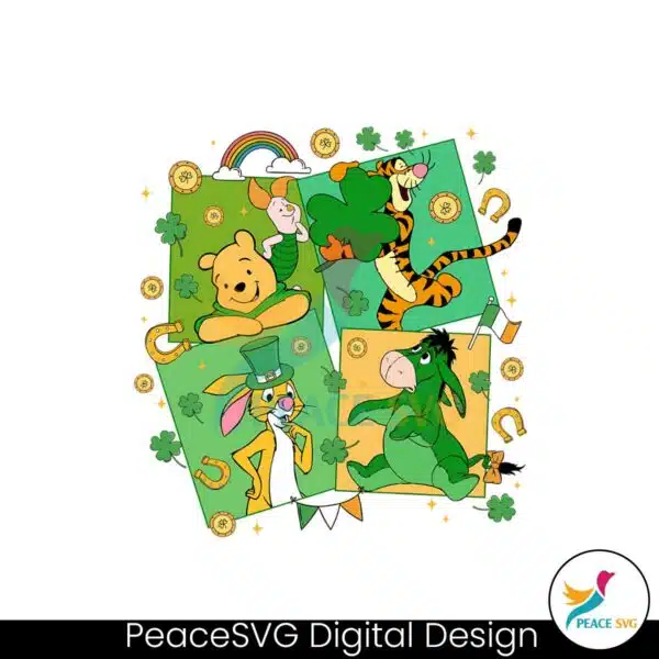 cute-winnie-the-pooh-with-shamrock-png