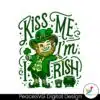 kiss-me-im-irish-leprechaun-svg