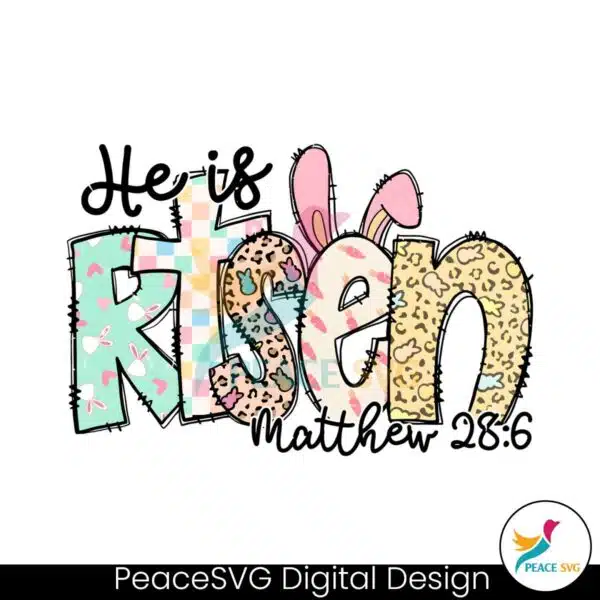 he-is-risen-matthew-easter-christian-png