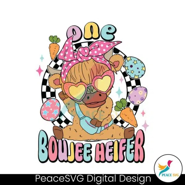 retro-one-boujee-heifer-easter-cow-svg