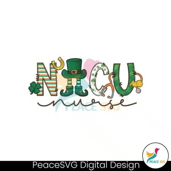 nicu-nurse-st-patricks-day-png