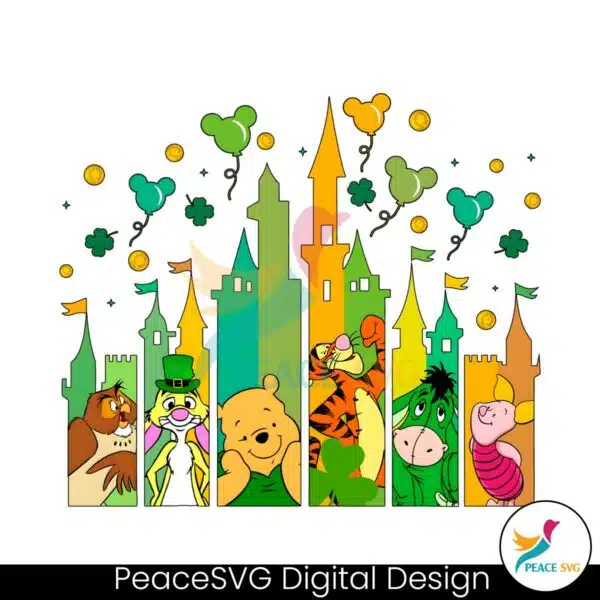 pooh-bear-st-patricks-day-lucky-magical-castle-png