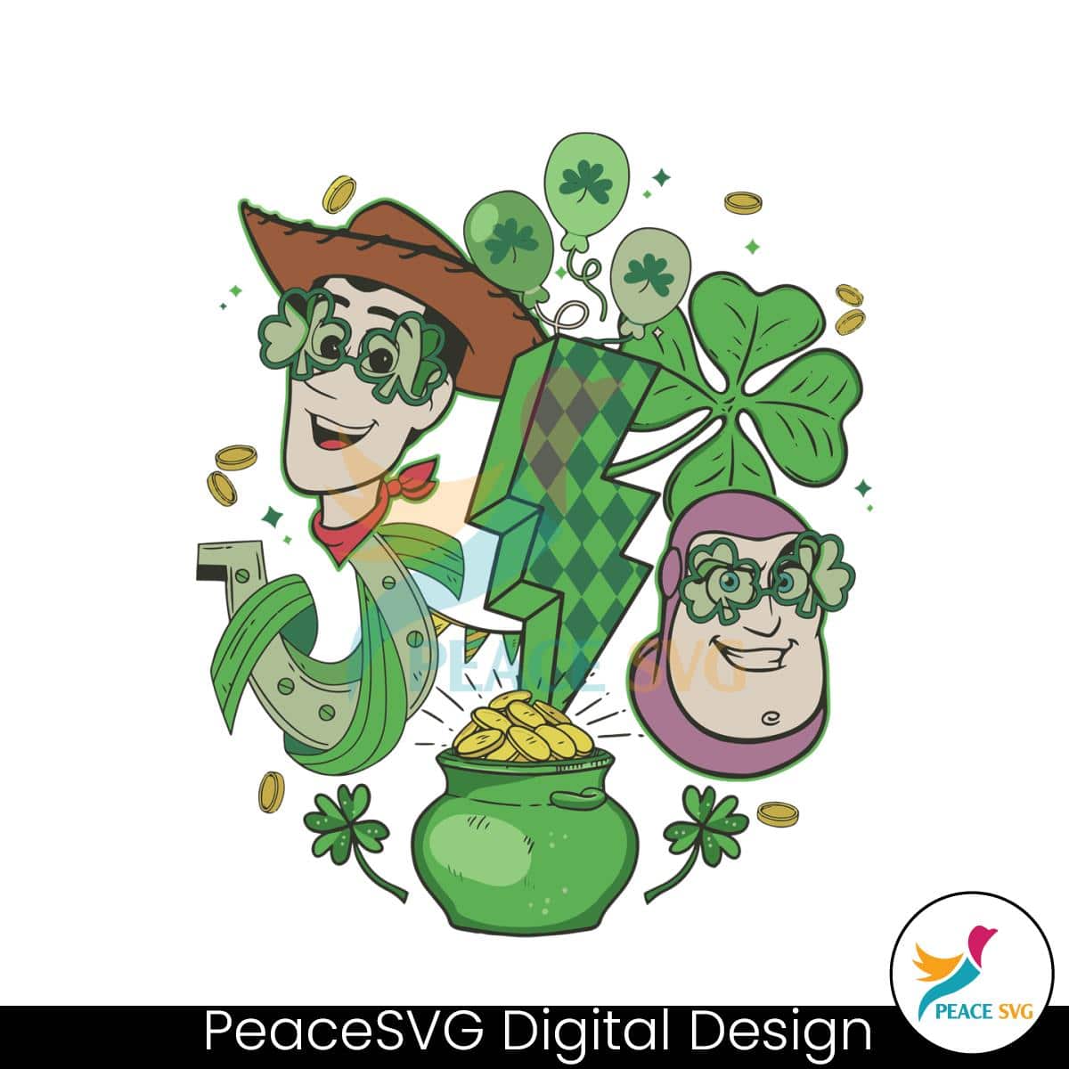 retro-toy-story-woody-st-patrick-day-svg